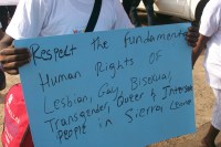 Pride Equality 2012 Sierra Leone